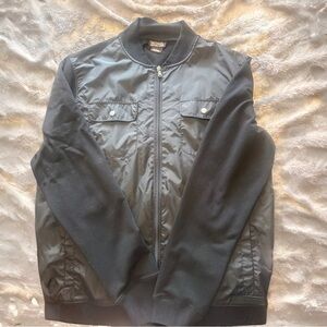 Michael Kors Black Bomber Jacket